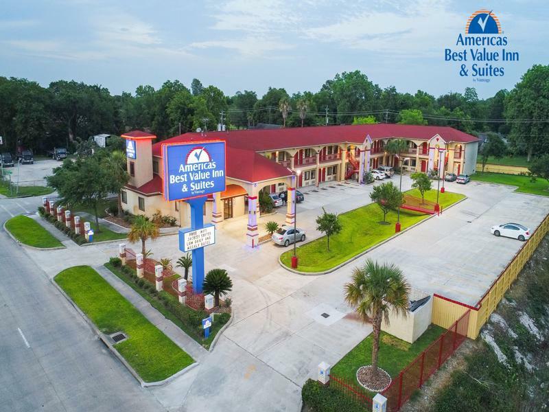 Americas Best Value Inn & Suites Northeast Хьюстон Экстерьер фото